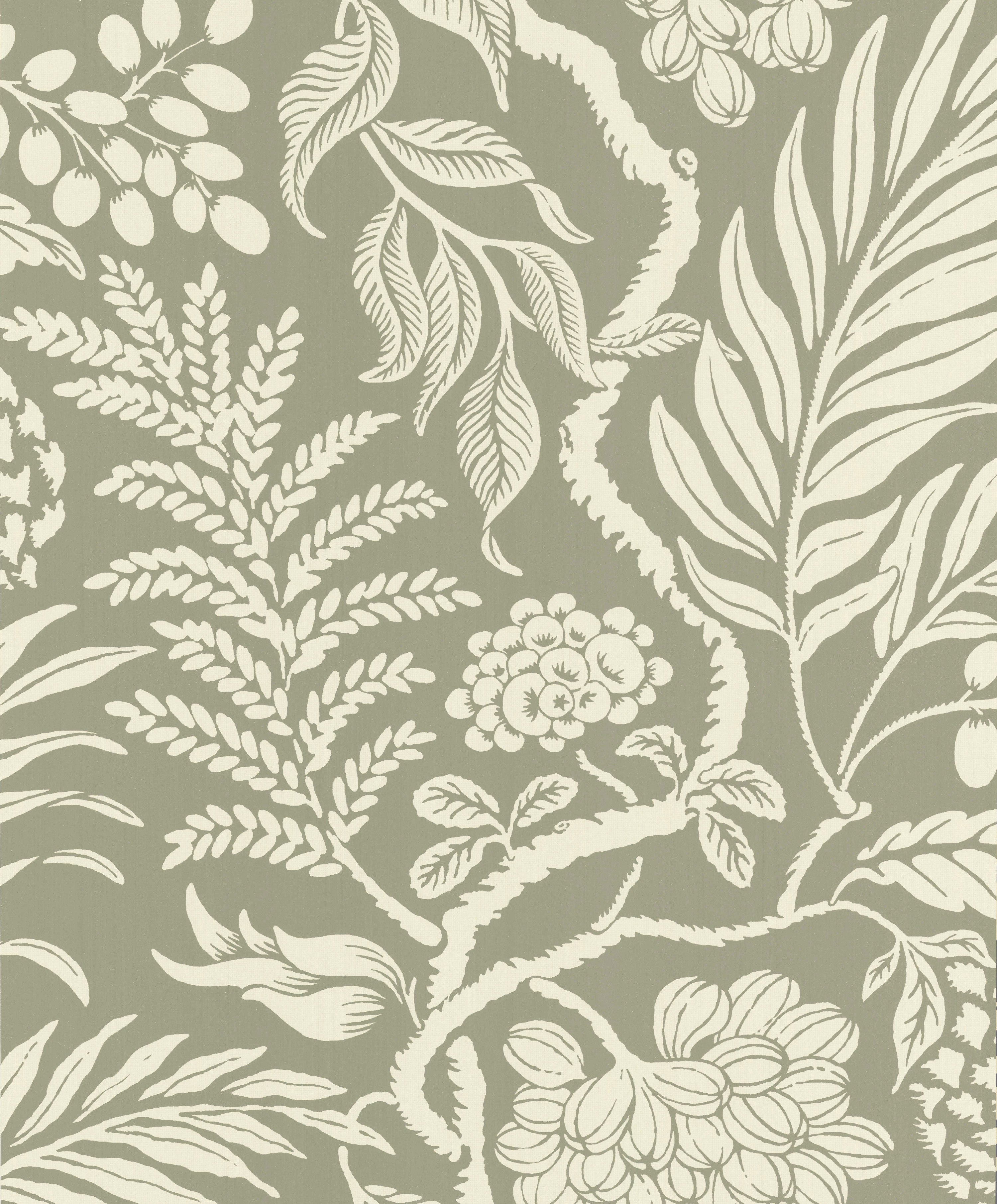 Cornucopia – Walnut Wallpaper