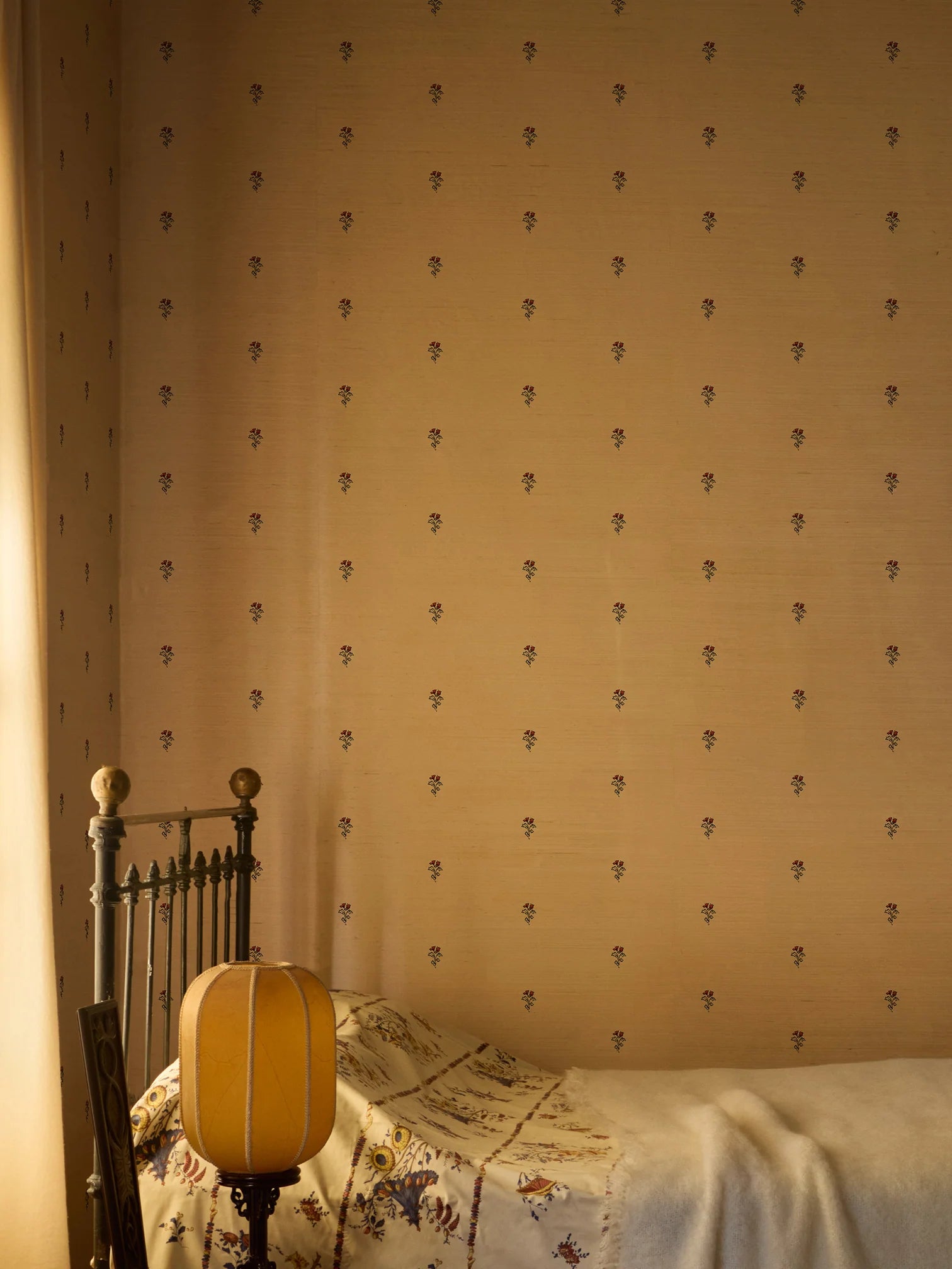 Blossom Bouquet Grasscloth