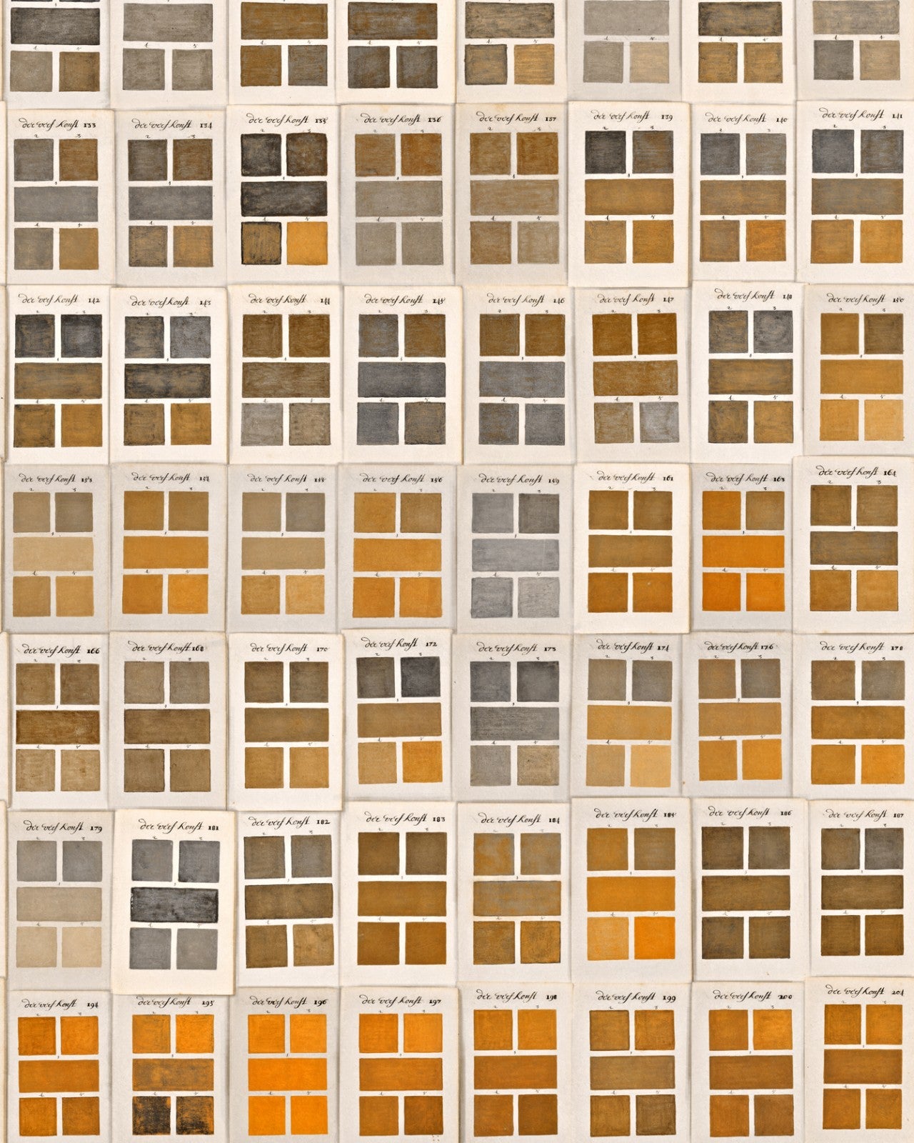 TRAITE DES COULEURS – Walnut Wallpaper