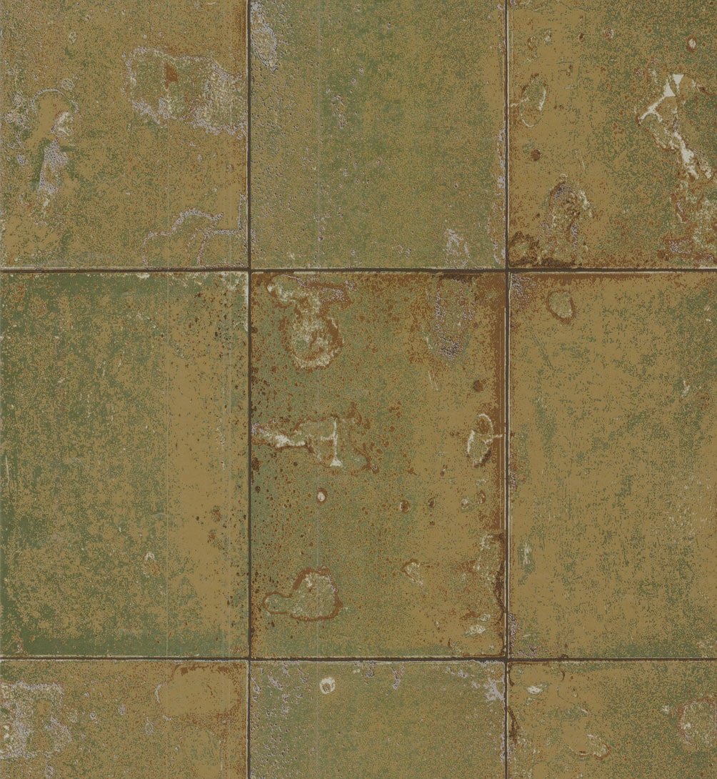 Antique Mirror – Walnut Wallpaper