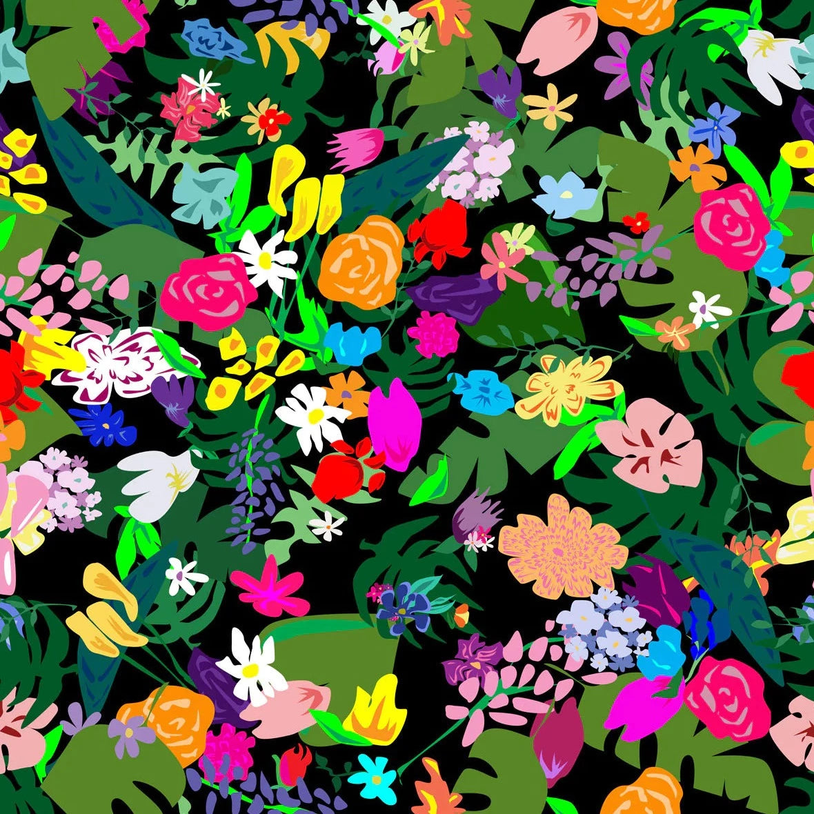 andy warhol flowers wallpaper
