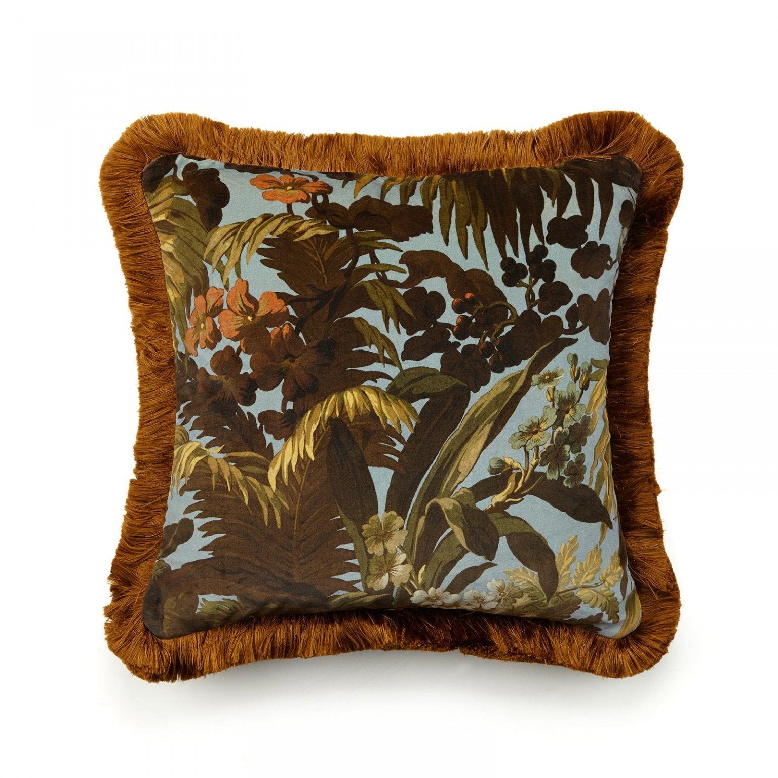 Limerence Velvet Fringe Pillow