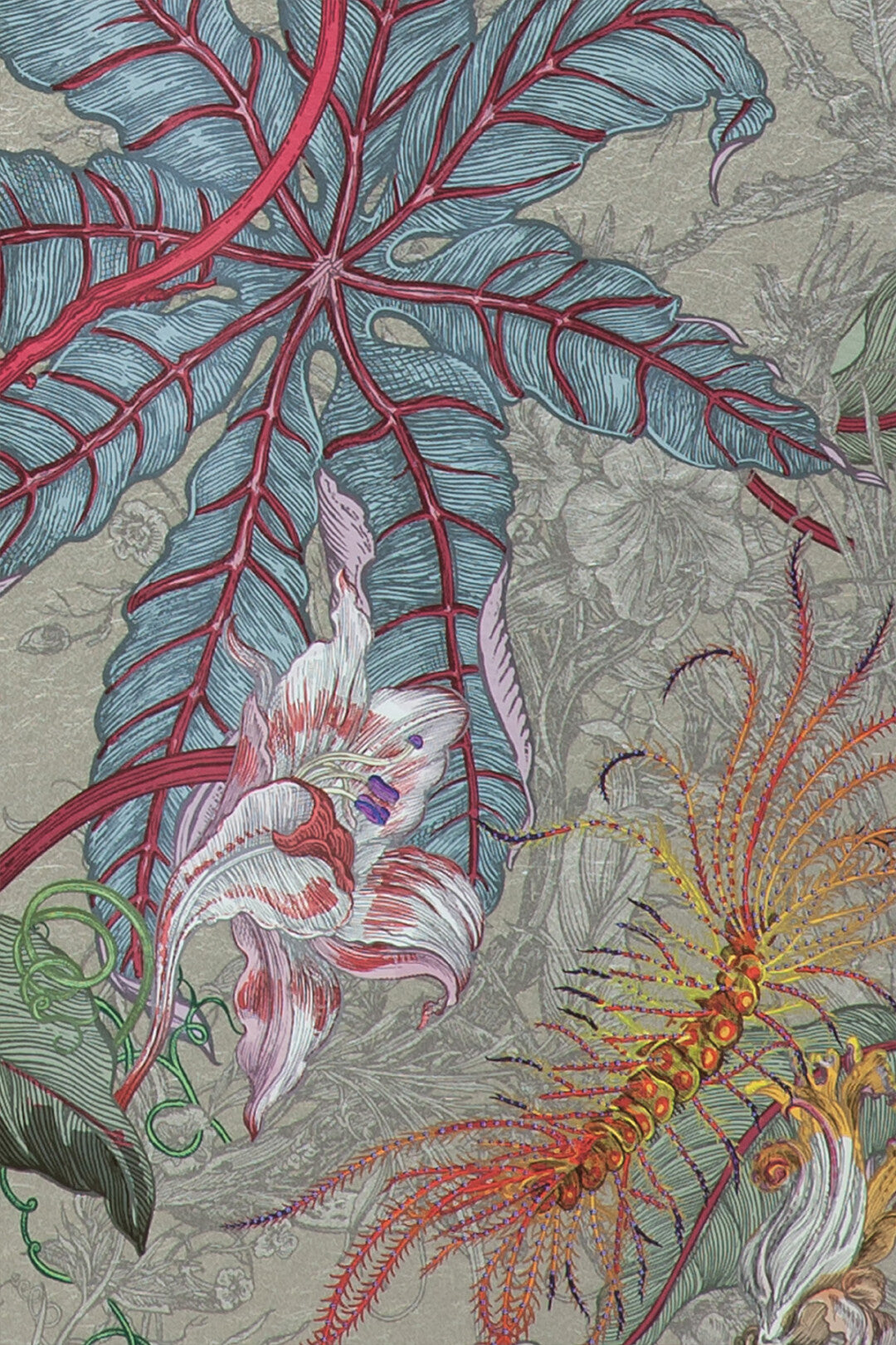 XL Jungle Modular Wallpaper Panels: Baccalis