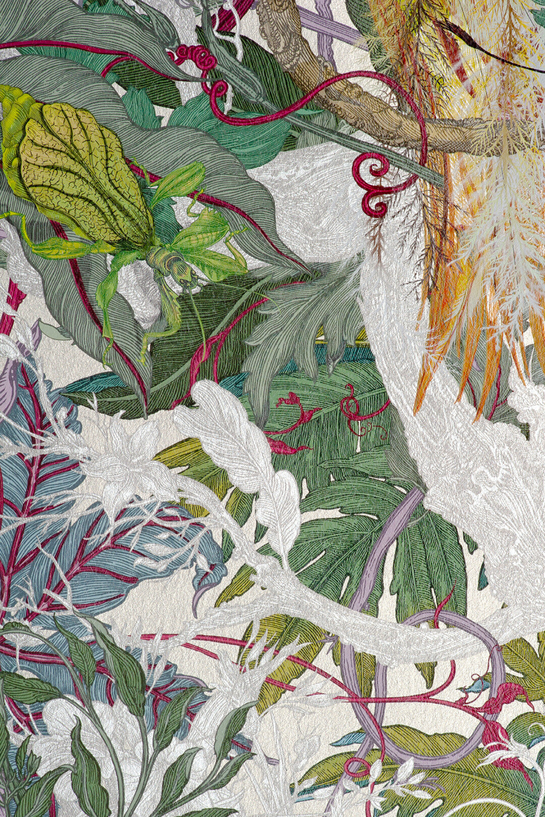 XL Jungle Modular Wallpaper Panels: Papua Paradise