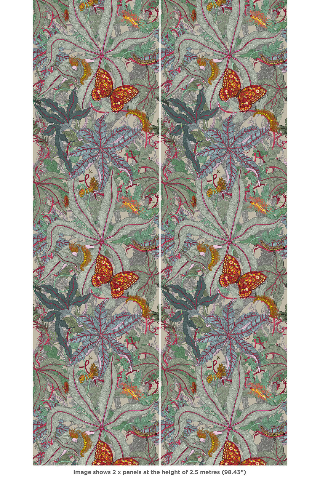 XL Jungle Modular Wallpaper Panels: Grandifolius