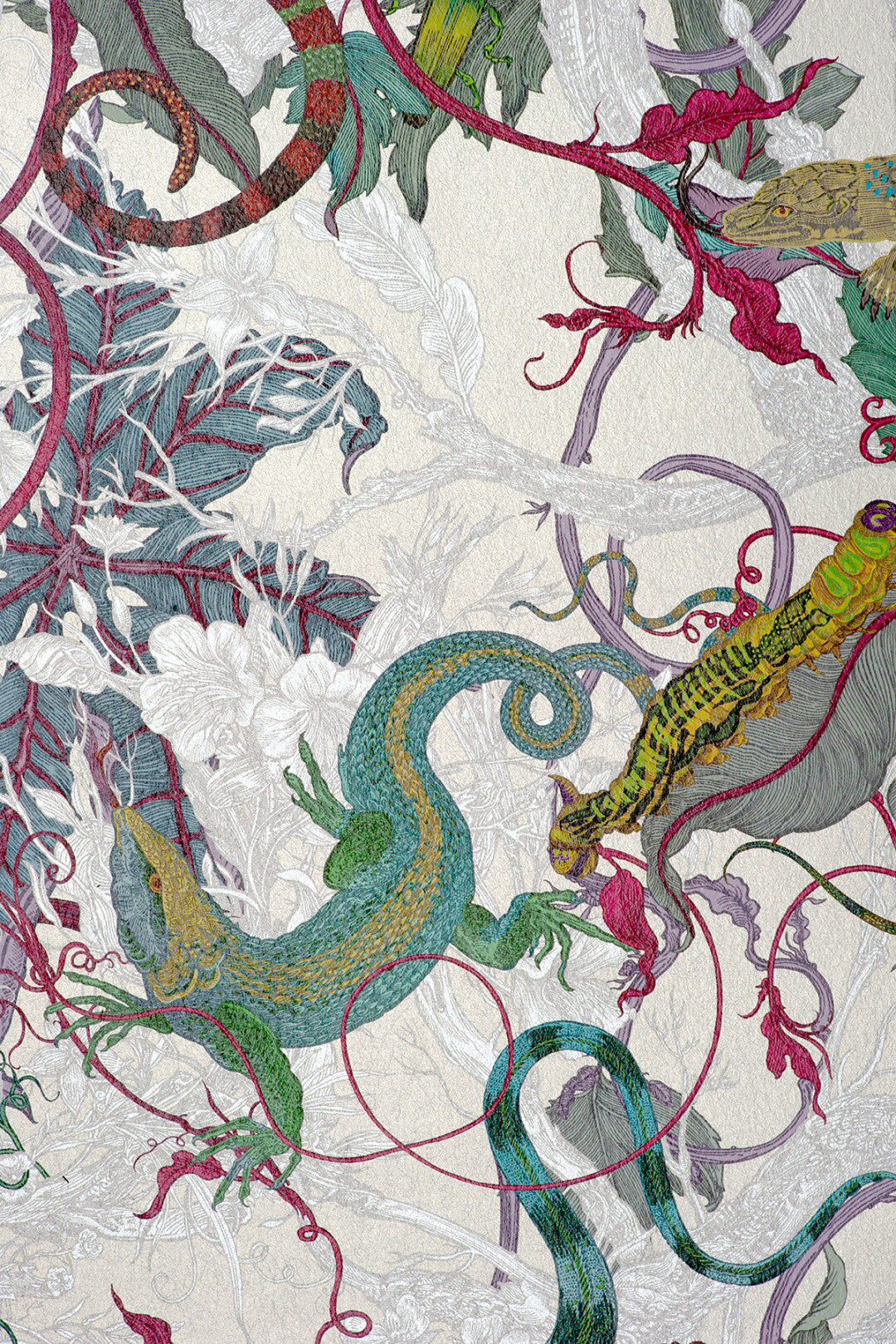 XL Jungle Modular Wallpaper Panels: Lacerta
