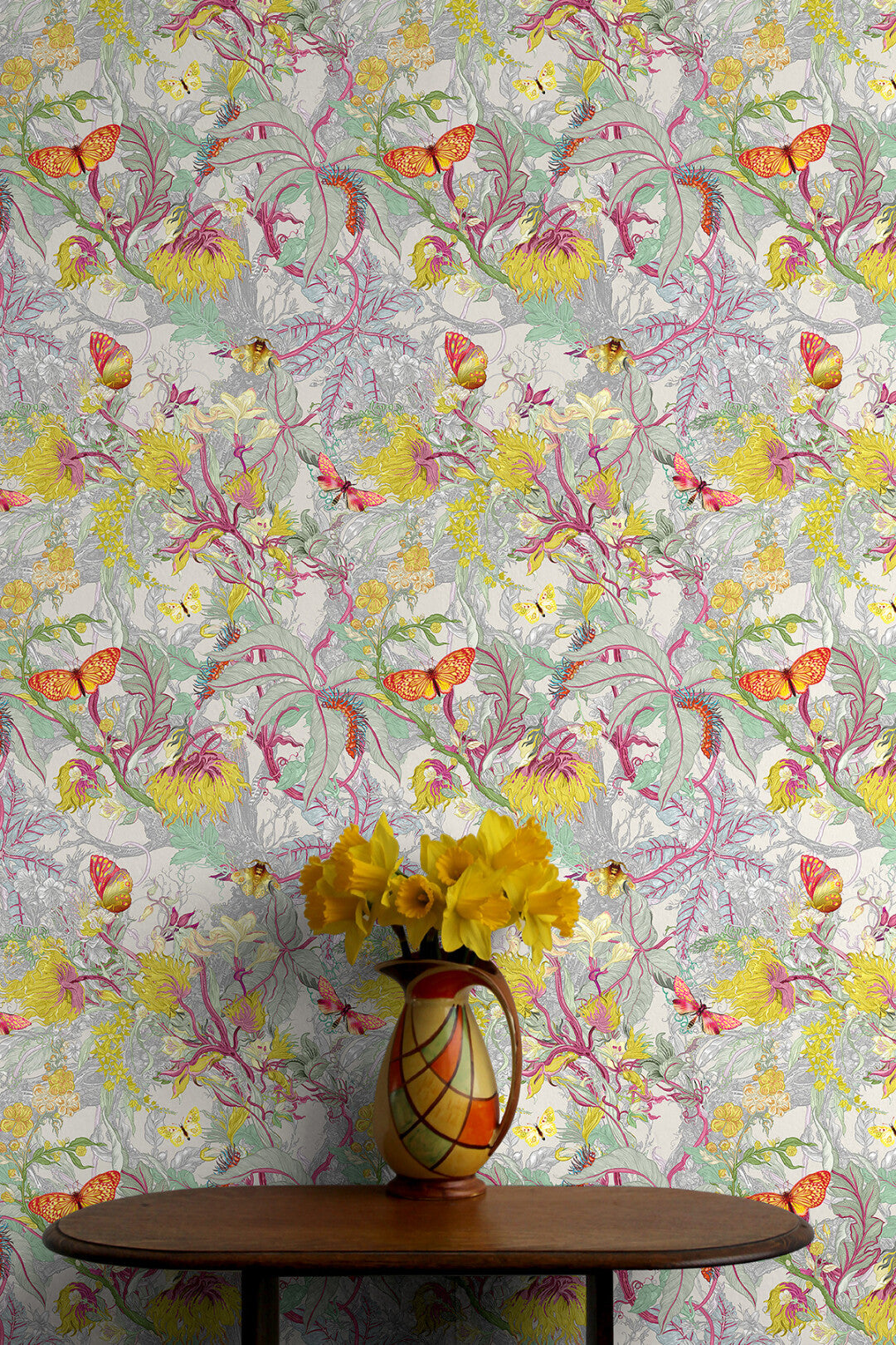 XL Jungle Modular Wallpaper Panels: Gossypium