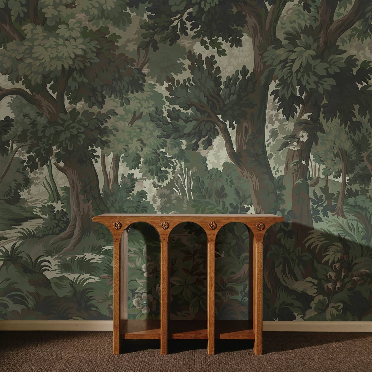 Arborea Verde Wallpaper House of Hackney