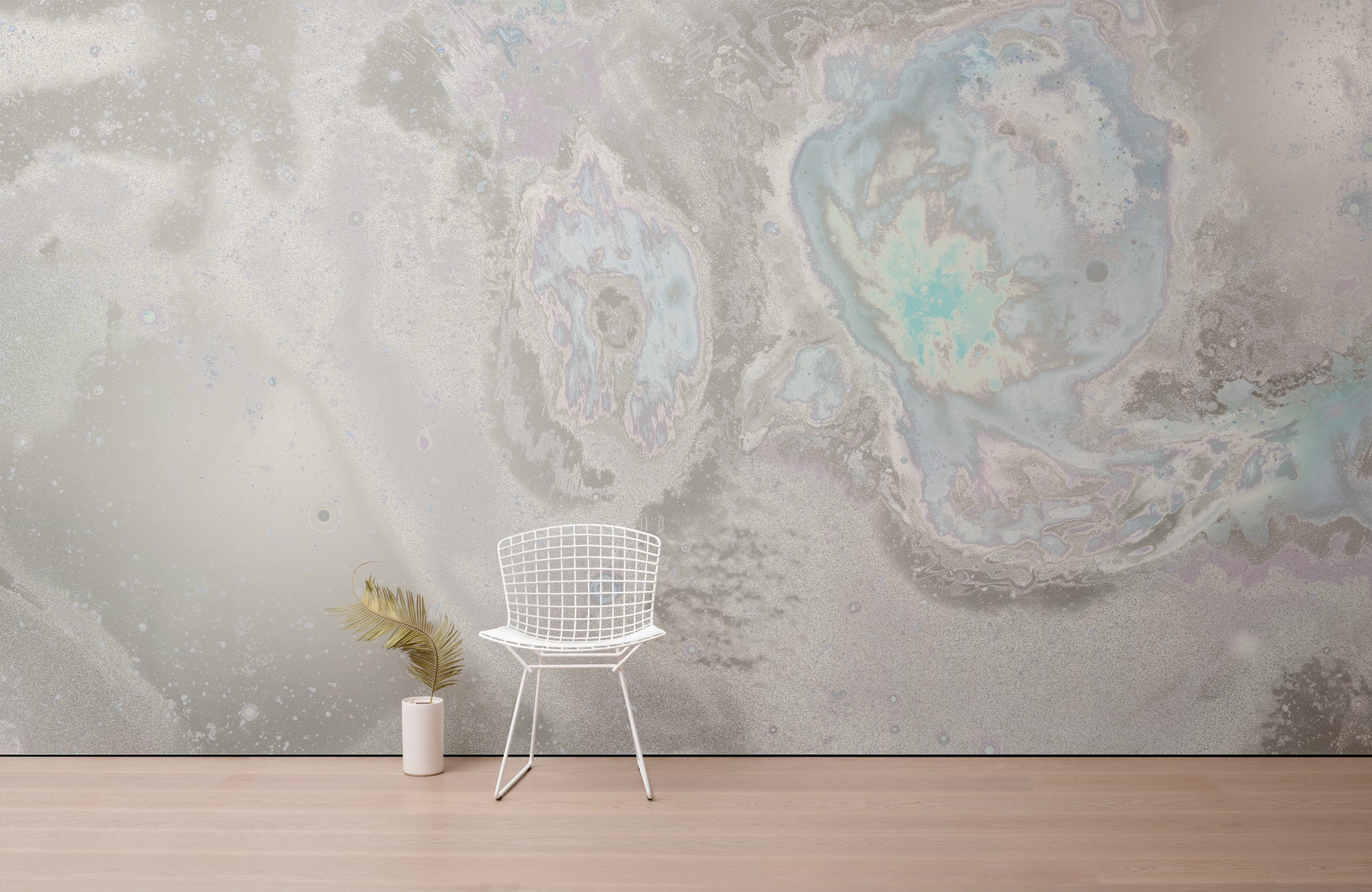 Inverted Spaces – Walnut Wallpaper