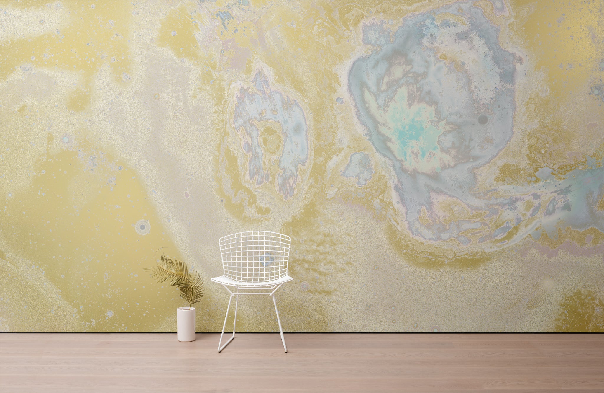 Inverted Spaces – Walnut Wallpaper