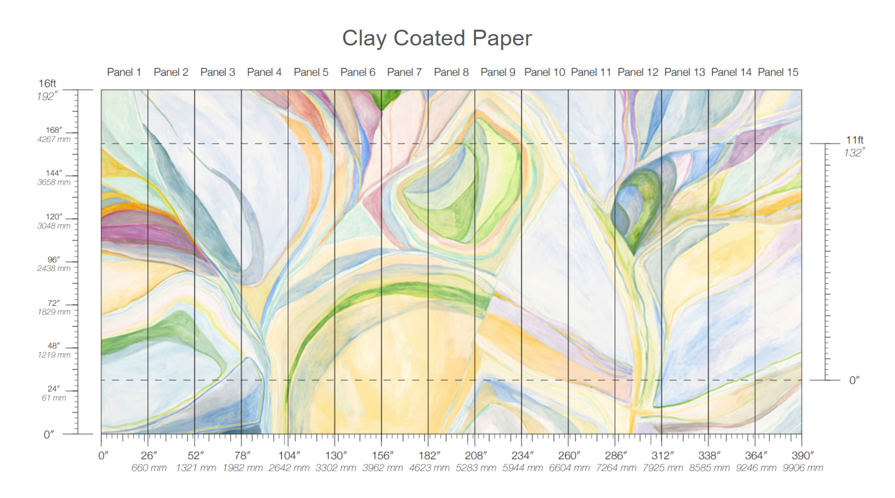 Calico Wallpaper: Abstract in Dream