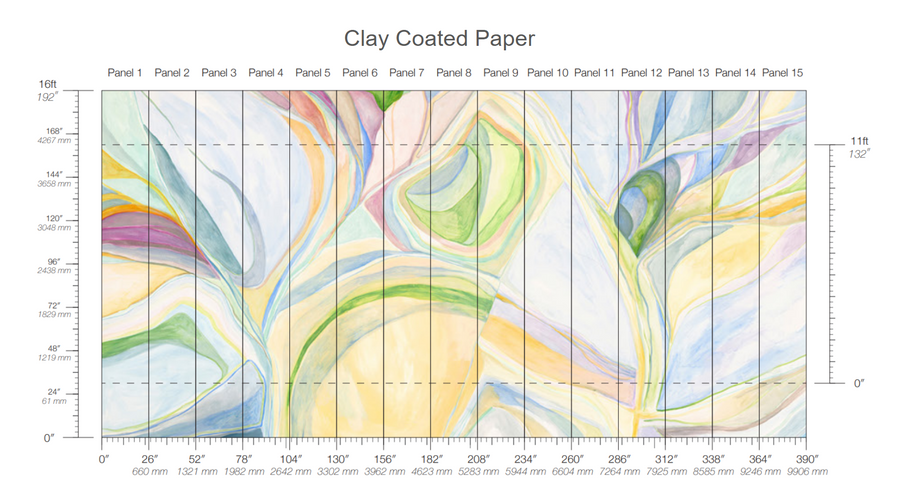 Calico Wallpaper: Abstract in Dream