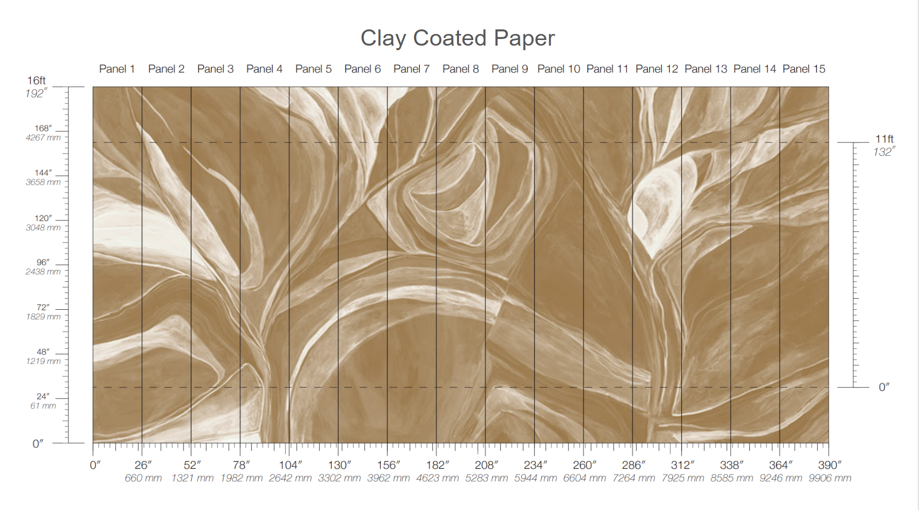 Calico Wallpaper: Abstract in Figment