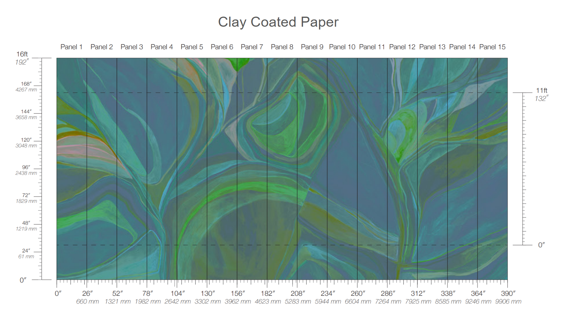 Calico Wallpaper: Abstract in Mantra