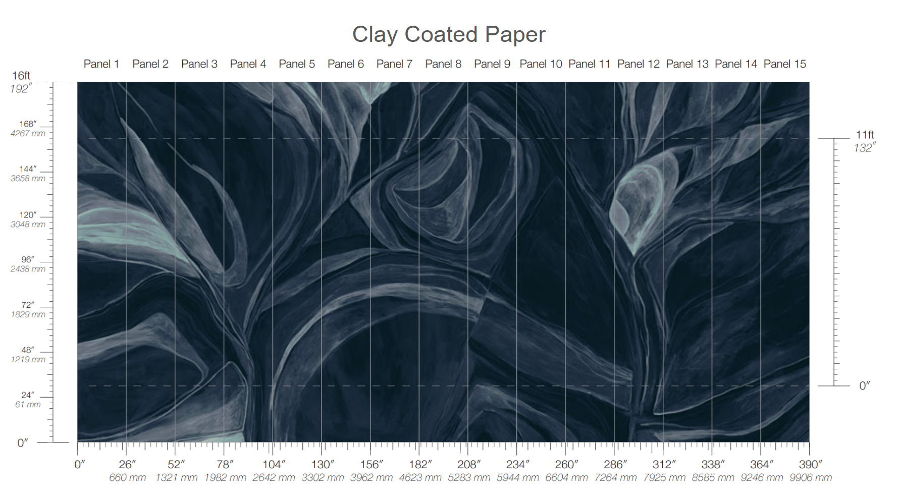 Calico Wallpaper: Abstract in Oracle