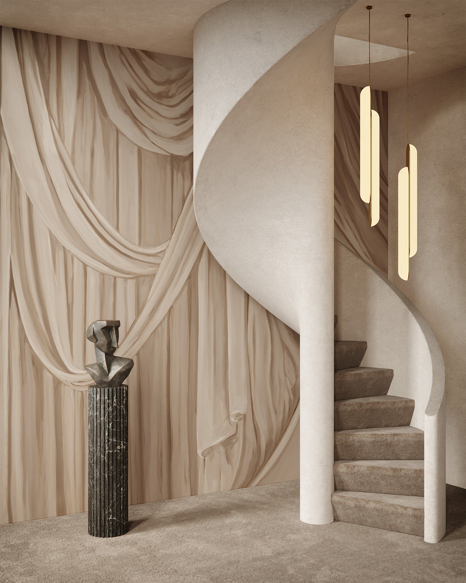 Calico Wallpaper: Overture In recital Installed