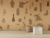 Calico Wallpaper: Particulaire in Caravan installed