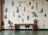 Calico Wallpaper: Particulaire in  installed