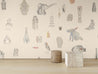 Calico Wallpaper: Particulaire in Keepsake installed