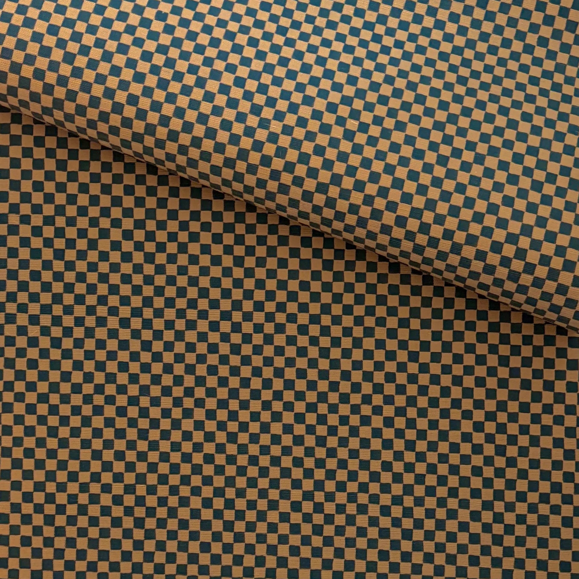 Checker in Grasscloth