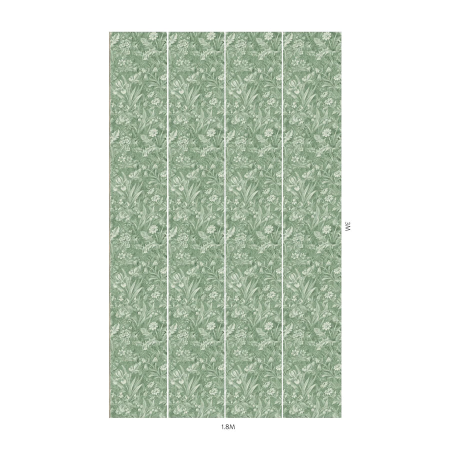 Beltrane: Grass (Green) 9'10"height