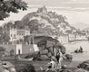 Le Grand Siecle: Views From Italy Wallpaper In Monochrome