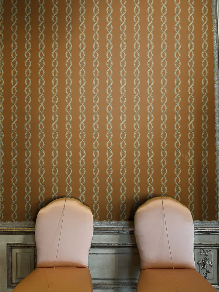 Papier: Baroque Maximal Wallpaper in Harvest