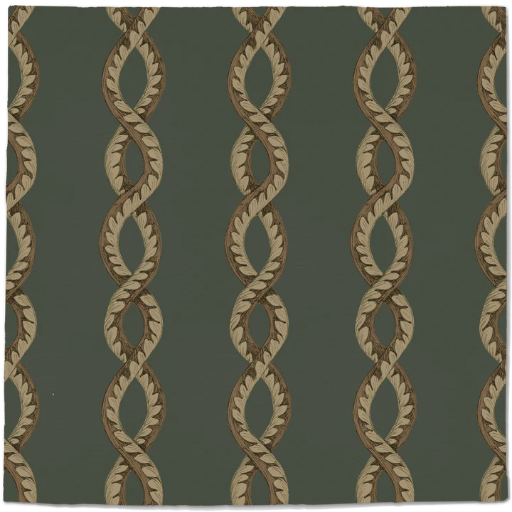 Papier: Baroque Maximal Wallpaper in Stone