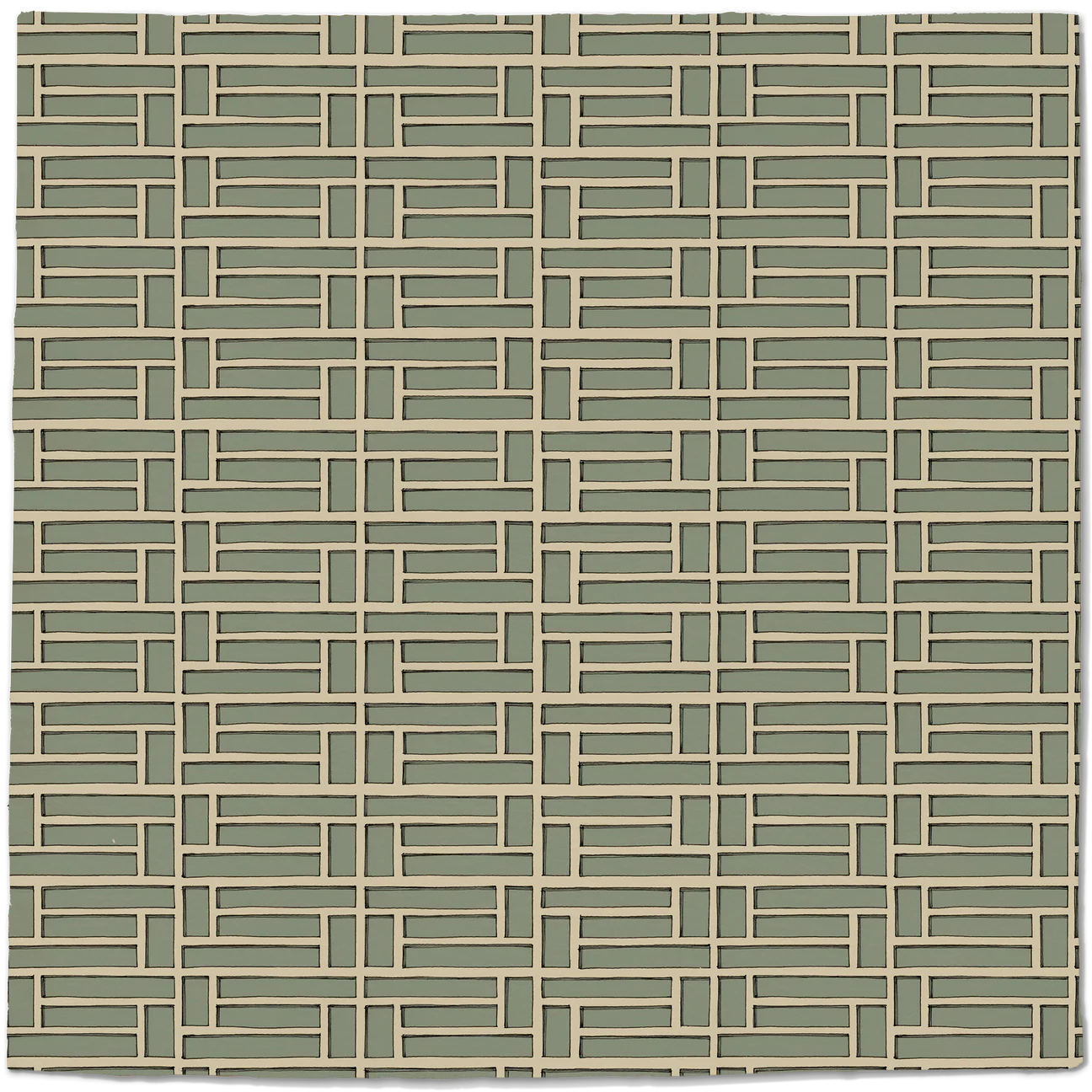 Papier: Lattice Minimal Wallpaper in Weathered