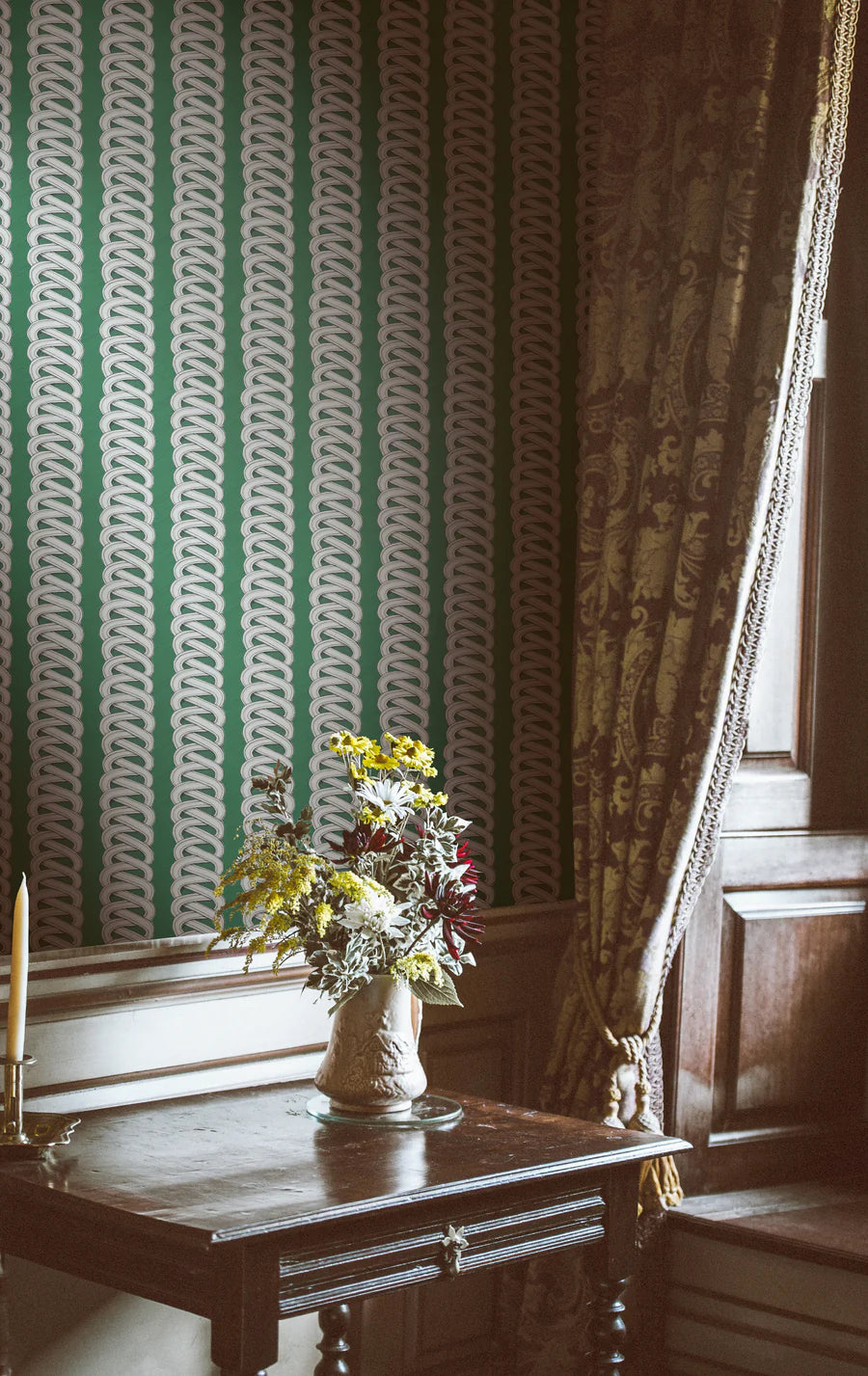 Papier: Links Wallpaper in Myrtle