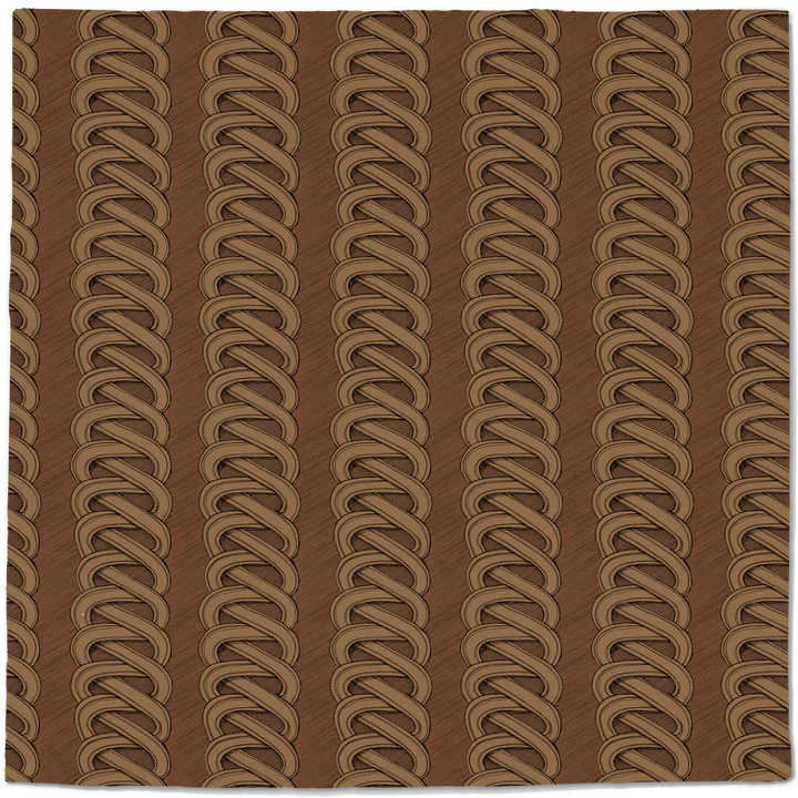 Papier: Links Wallpaper in Tobacco