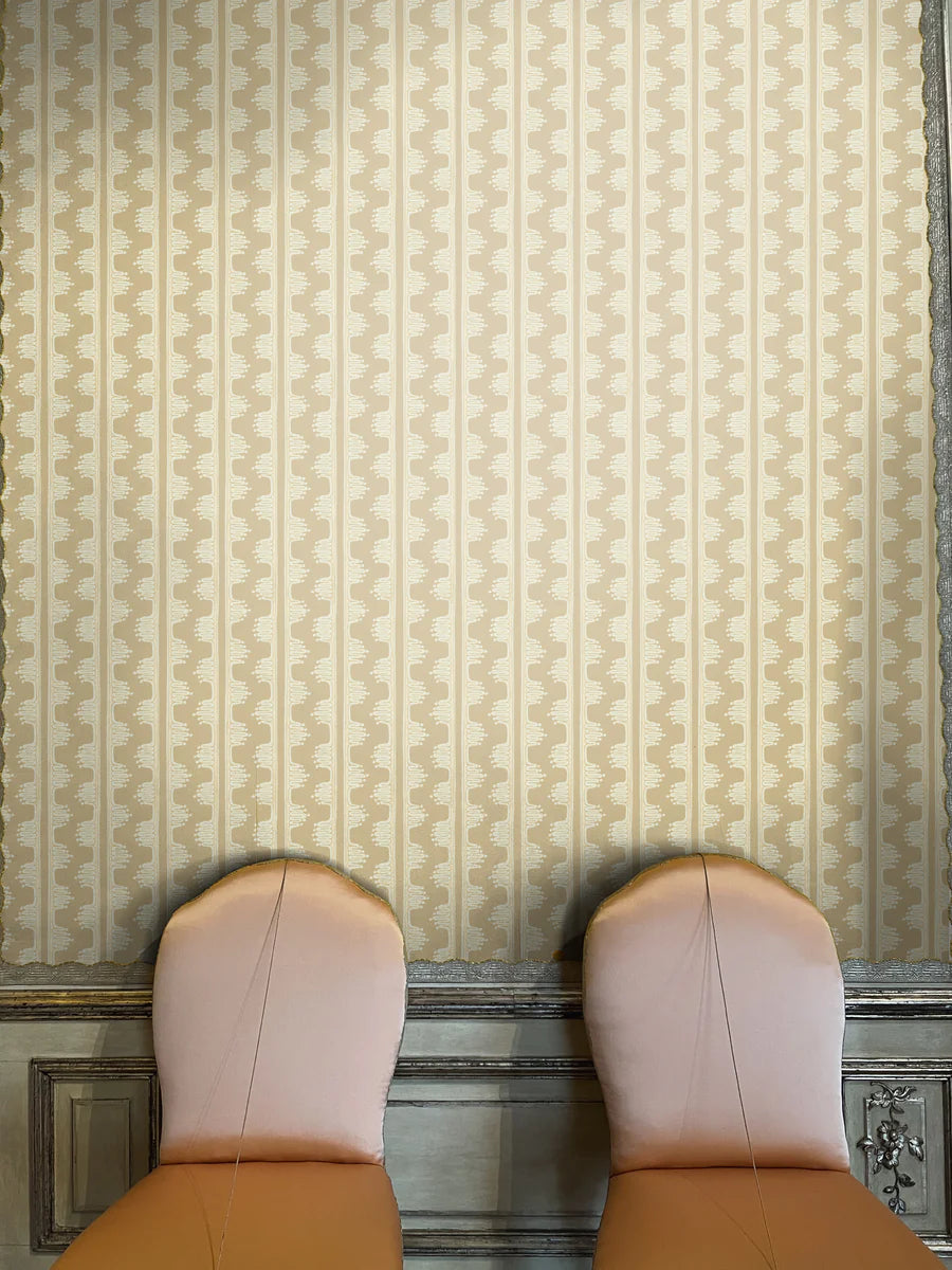 Papier:  Ritz Minimal Wallpaper in Tortilla