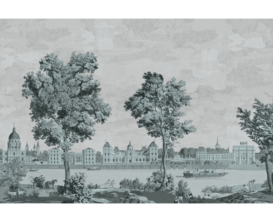 Paris Monuments Mural