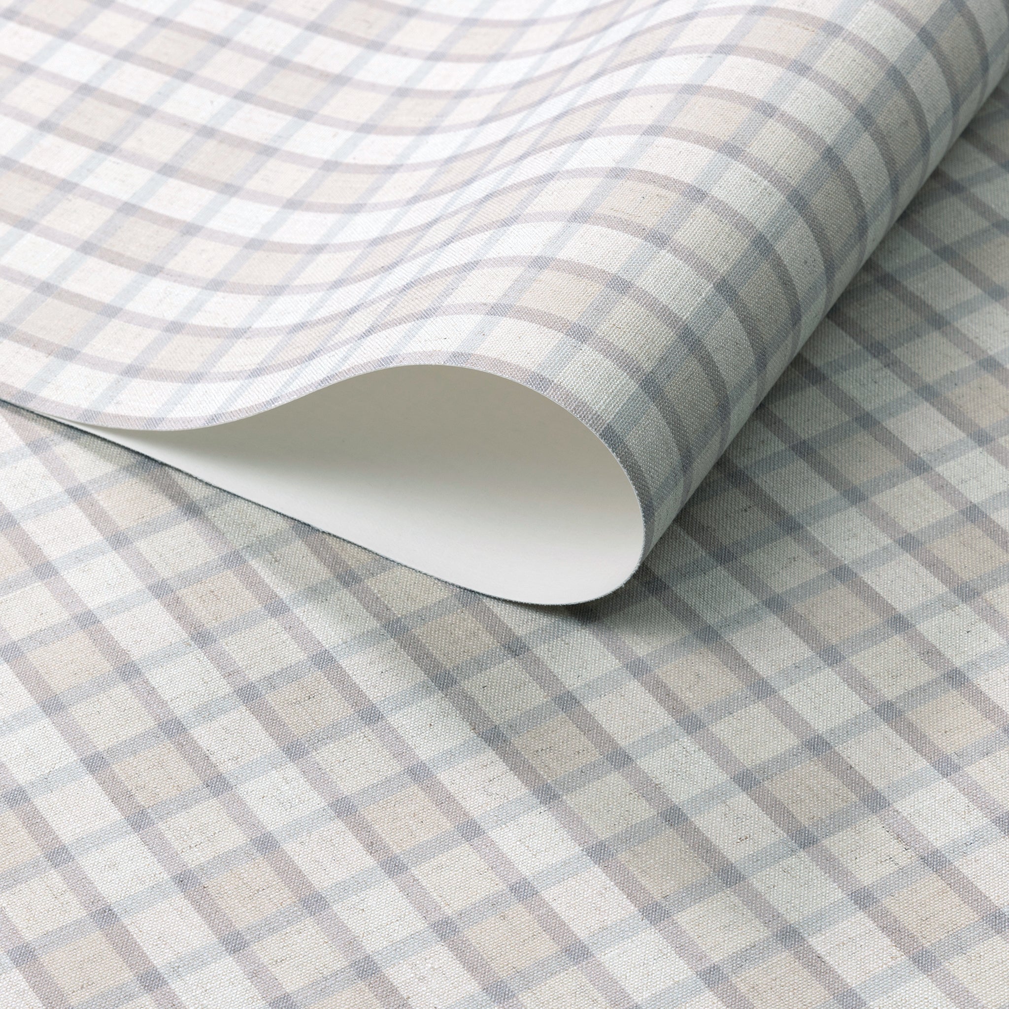 Check Plaid Linen