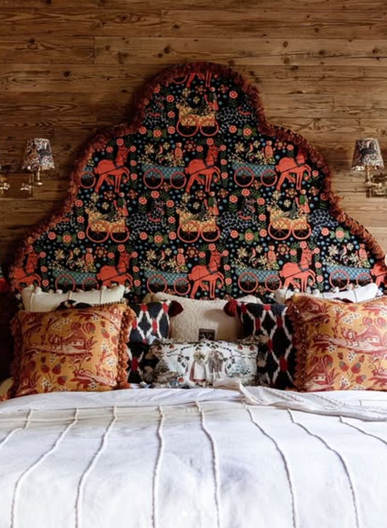 Fasnacht Fabric in Velvet