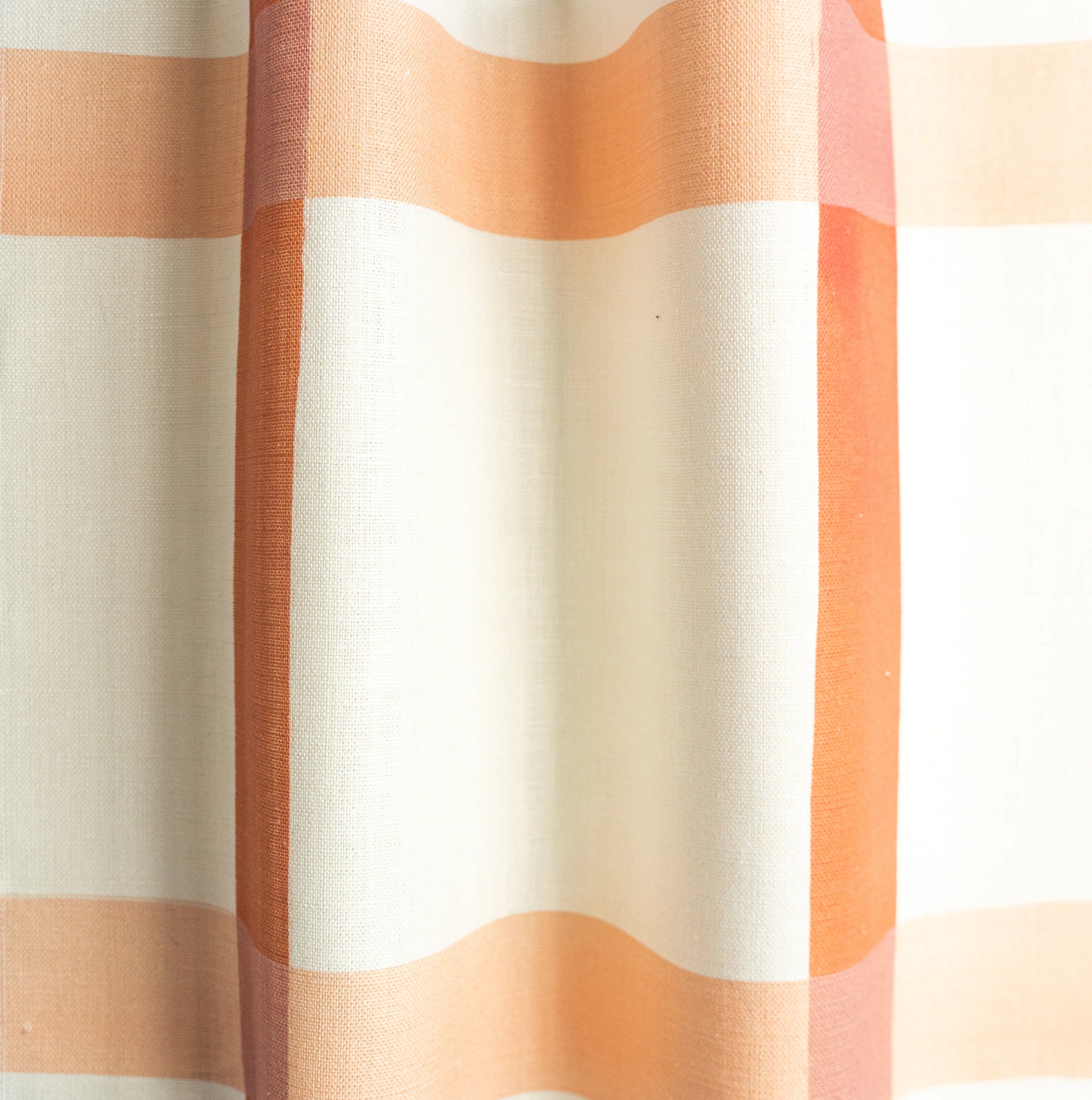 Terracotta and Salt Pink on White