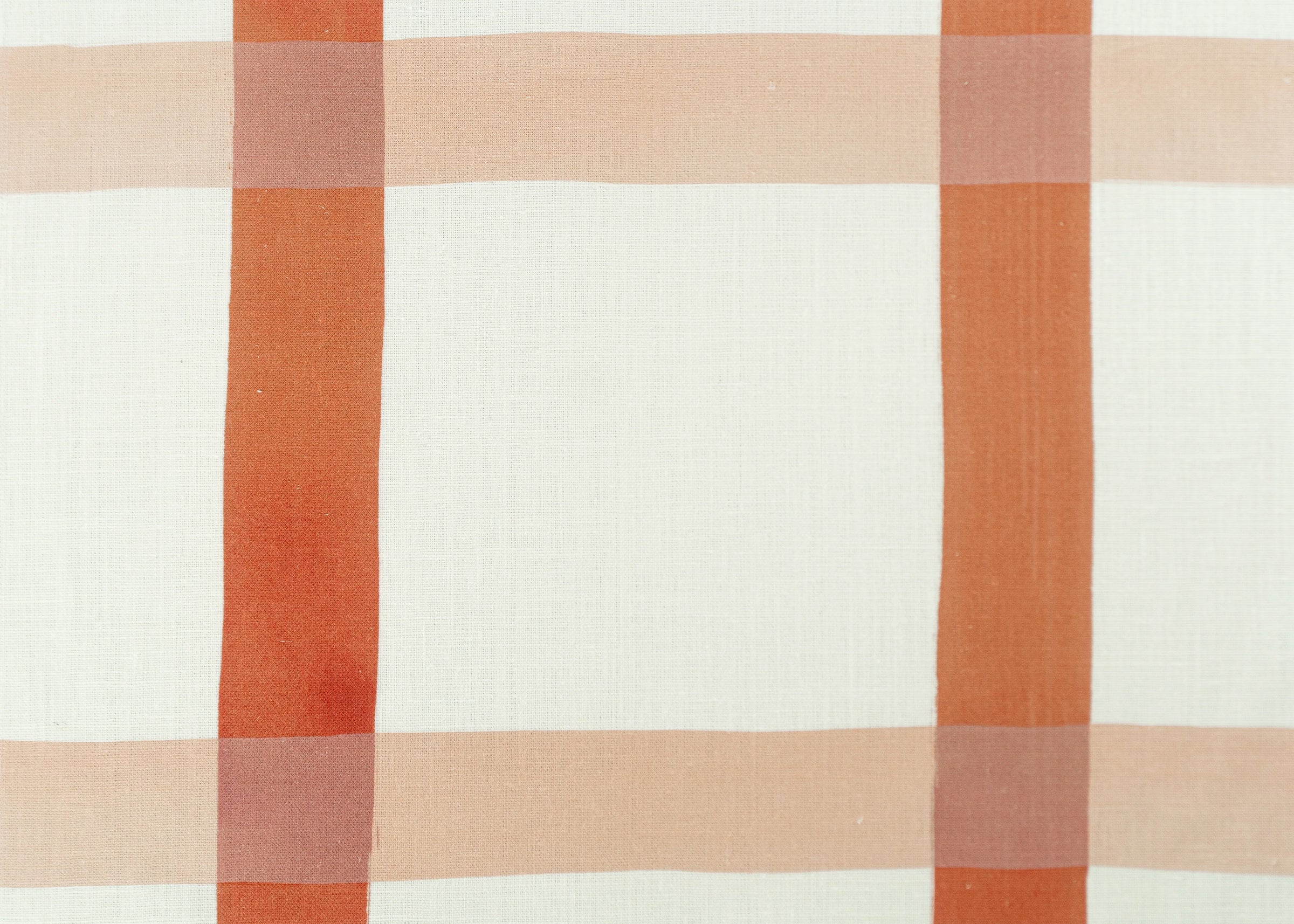 Terracotta and Salt Pink on White