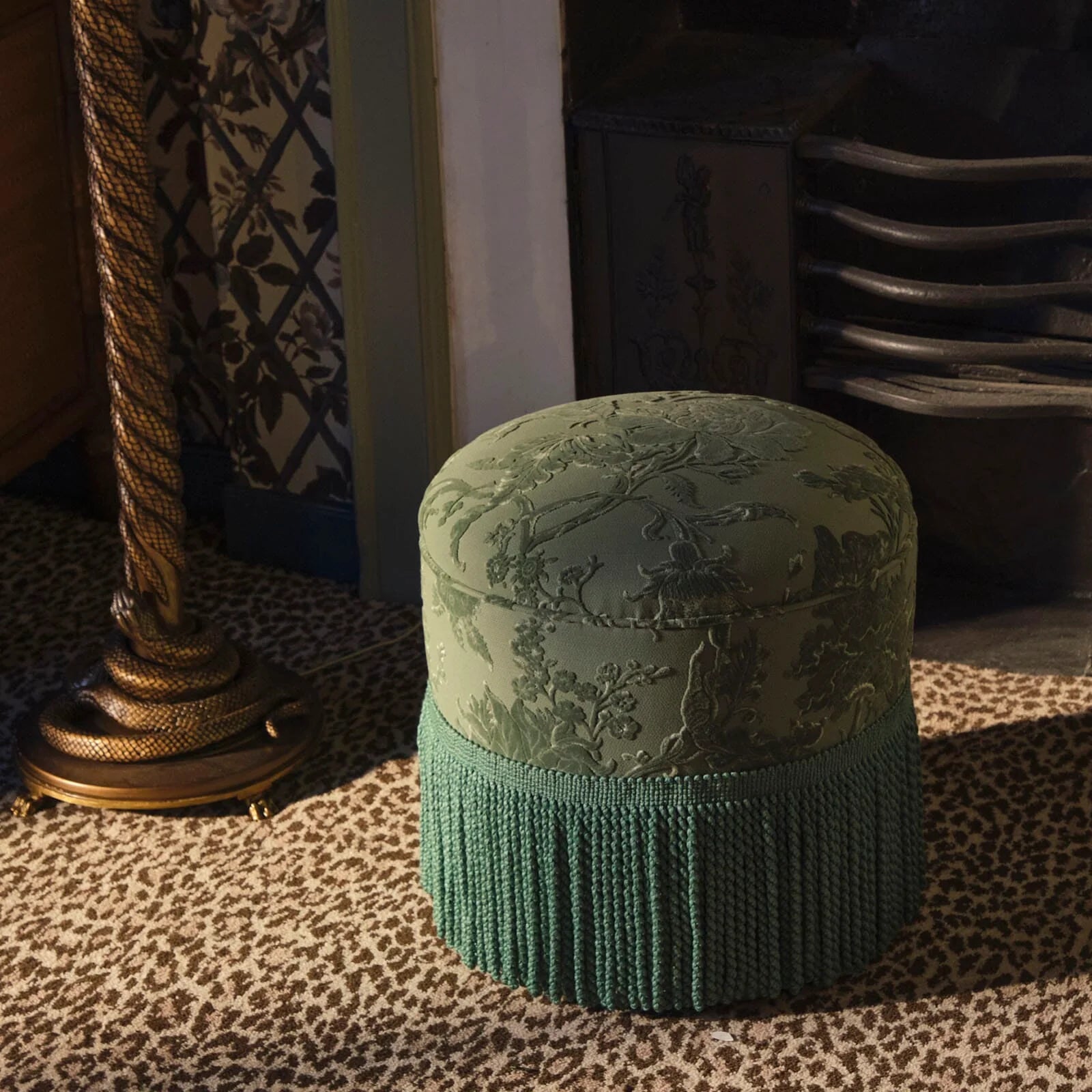 Artemis Cut Velvet Fabric