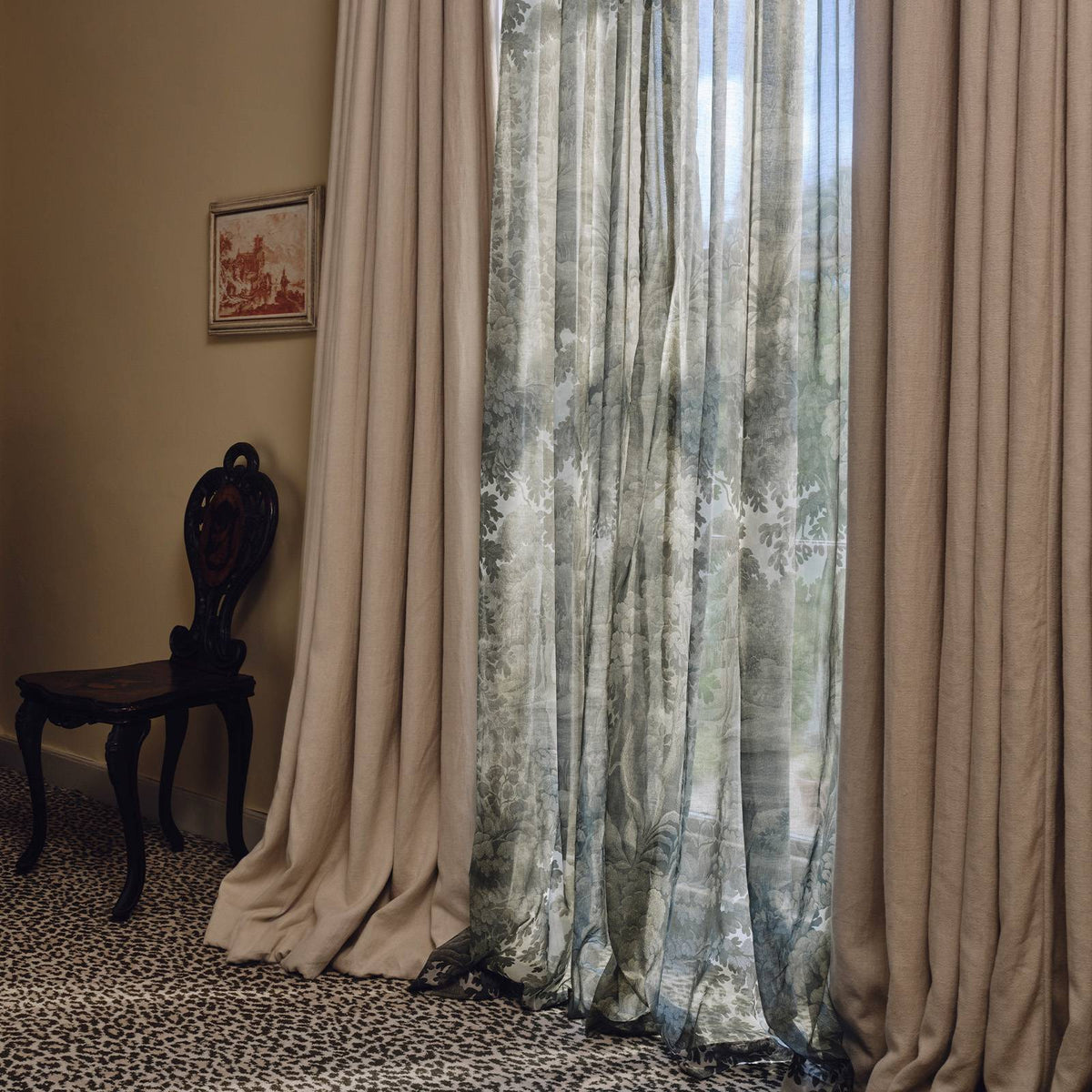 Plantasia Sheer Fabric