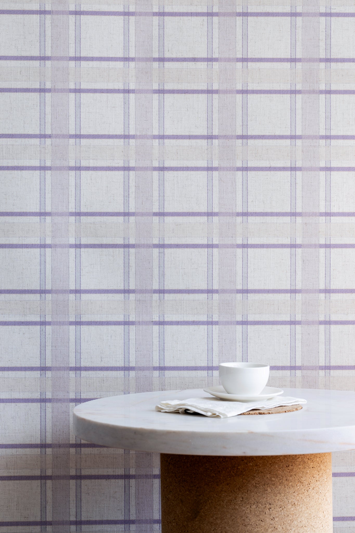 London Plaid Linen