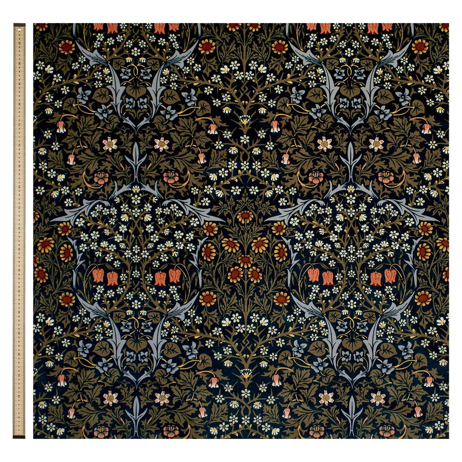 Blackthorn Velvet Fabric