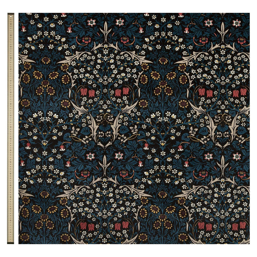 Blackthorn Velvet Fabric