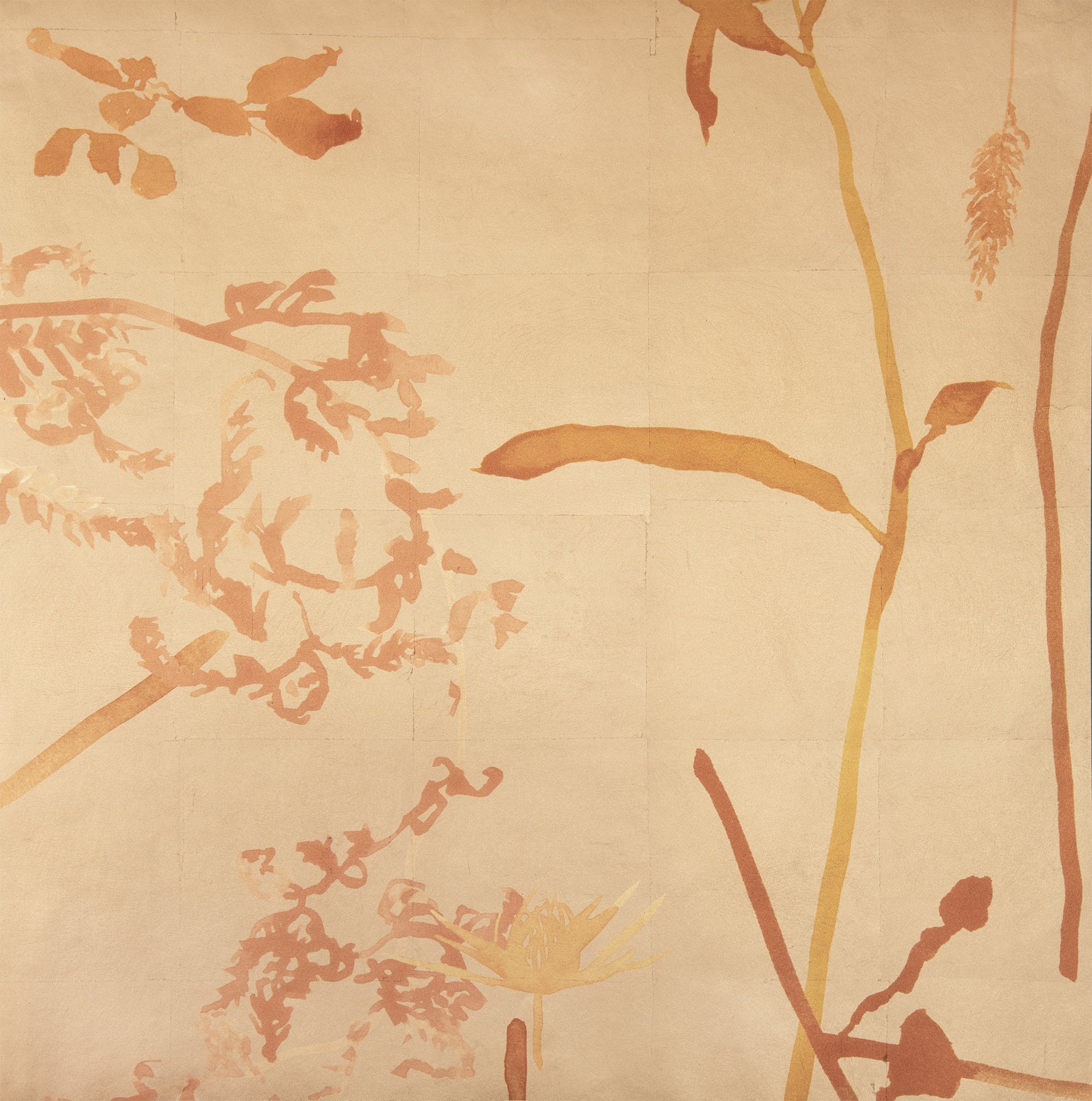 Eden Walnut Wallpaper