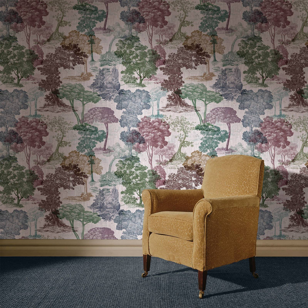 Dendrophilia Iridis Wallpaper House of Hackney