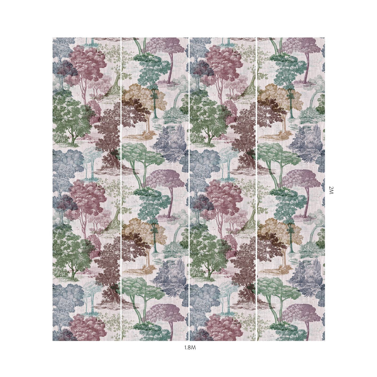 Dendrophilia Iridis Wallpaper House of Hackney