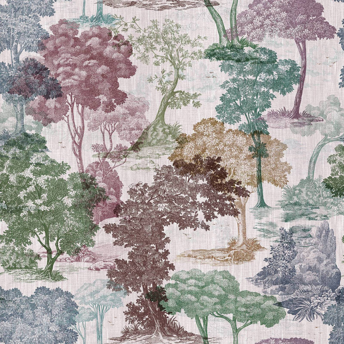 Dendrophilia Iridis Wallpaper House of Hackney
