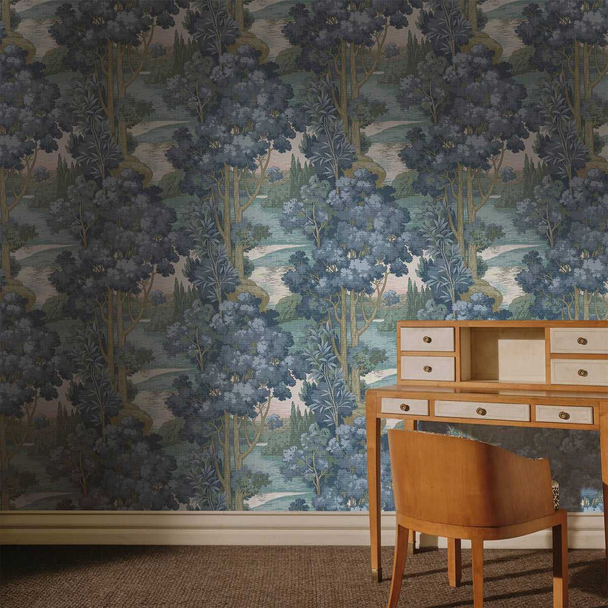 Halcyon Thistle Wallpaper House of Hackney