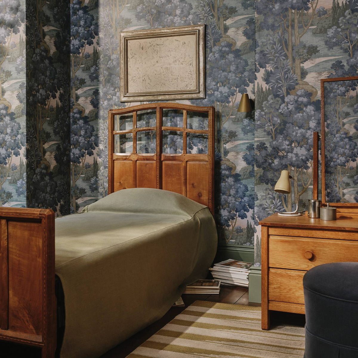 Halcyon Thistle Wallpaper House of Hackney