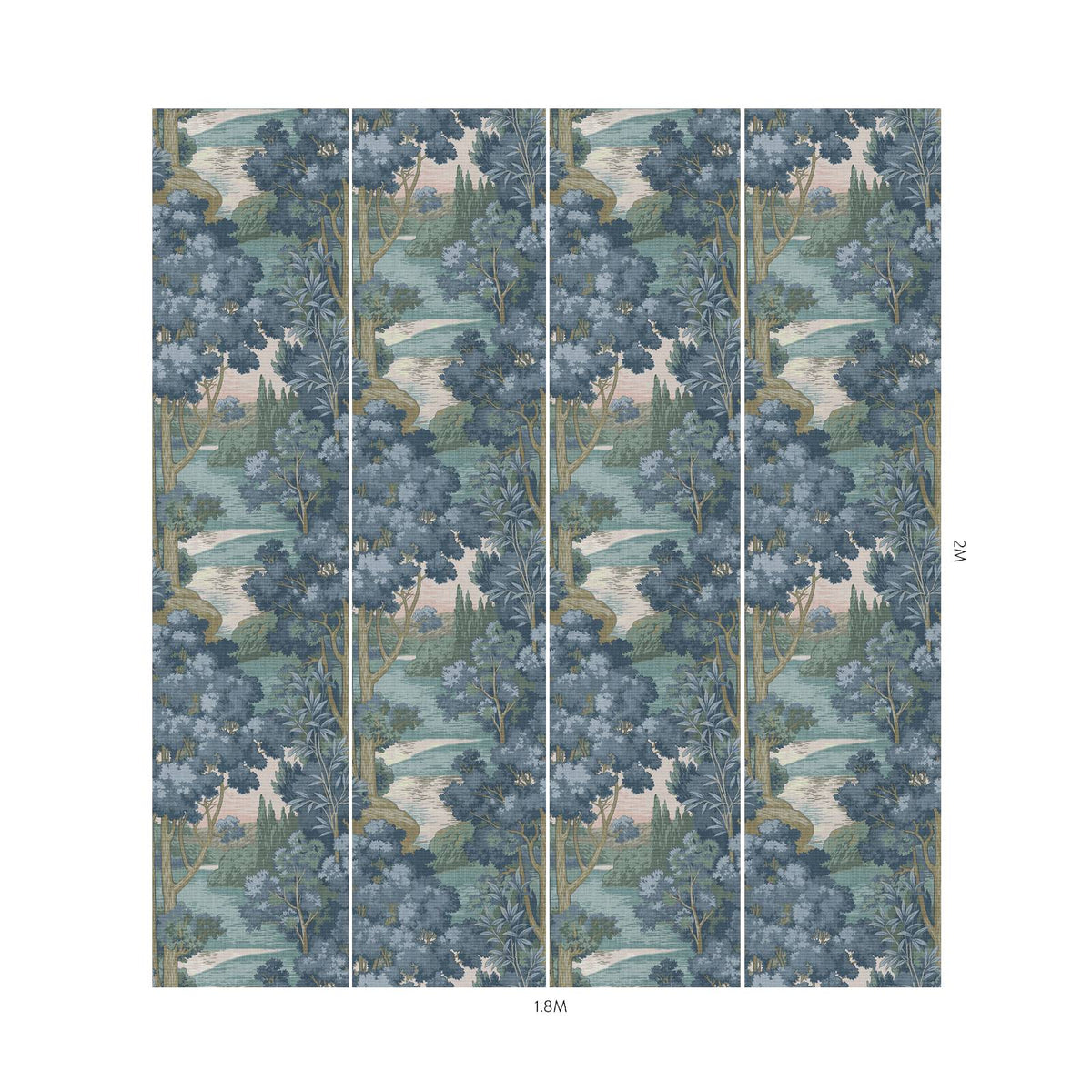 Halcyon Thistle Wallpaper House of Hackney