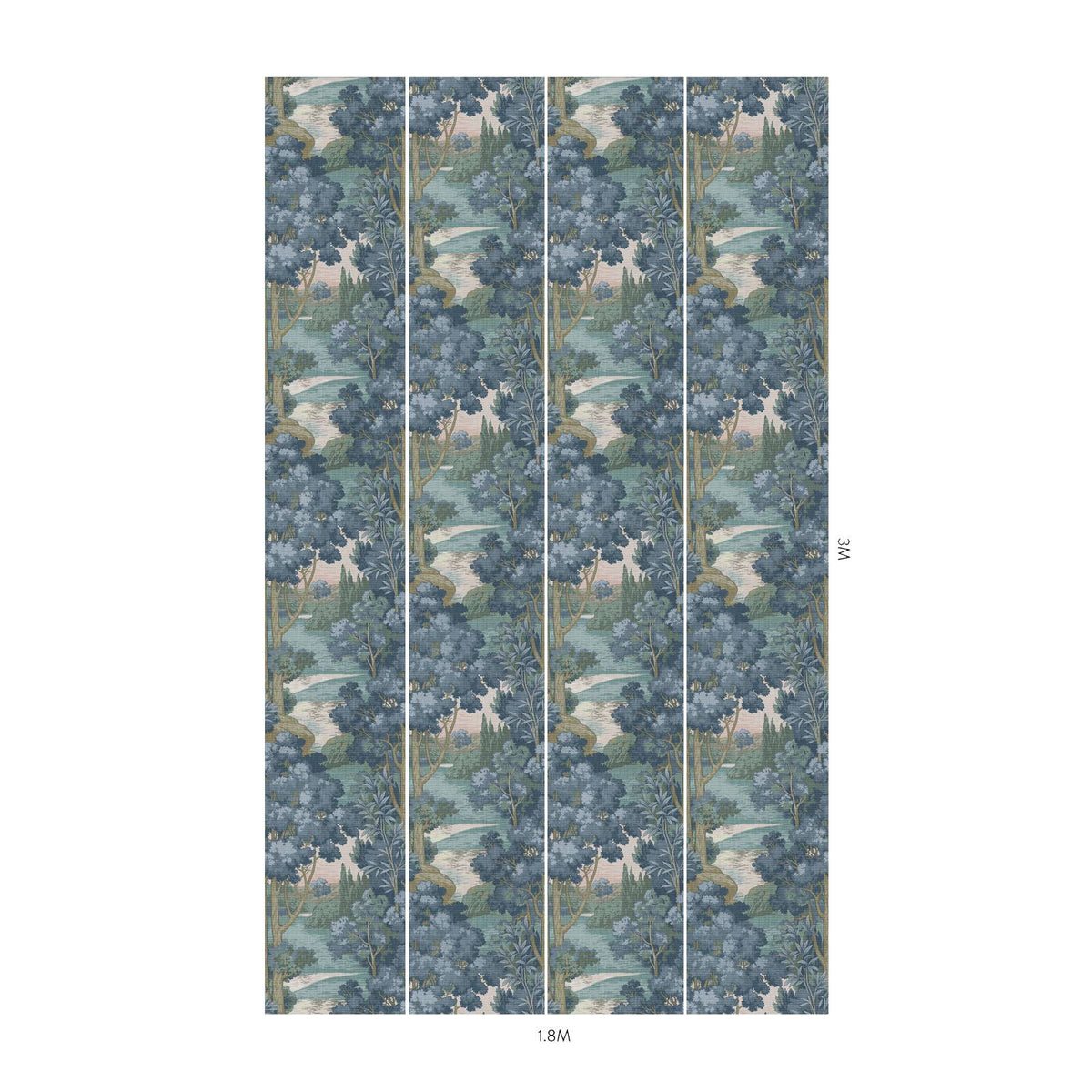 Halcyon Thistle Wallpaper House of Hackney